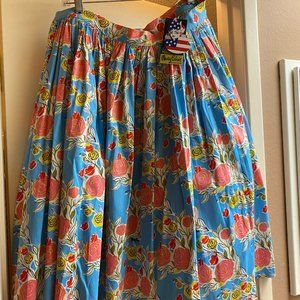 NWT Magic of Mary Blair Skirt Pinup Couture XL